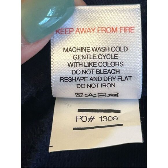 FIGS sweat pants joggers size S Navy Blue EUC no fading! - Picture 6 of 9